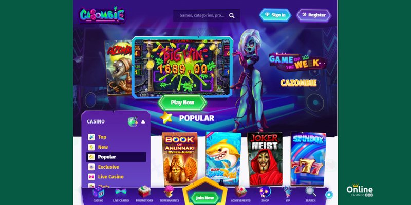 Casombie app - Découvrez les avantages de Casombie : le meilleur casino en ligne pour les