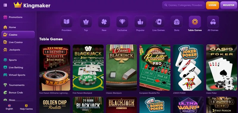 Εισαι Ένας Βασιλιάς; Εξερευνήσεις τον Kingmaker Casino στο Ιντερνετ - overview